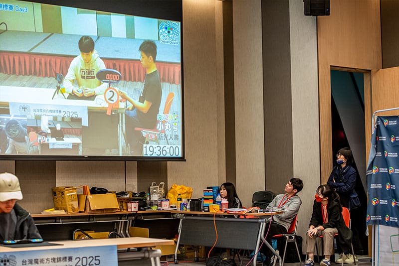 2025WCA台灣錦標賽比賽結果及決賽選手選用方塊