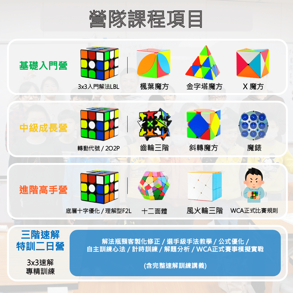 2026暑期魔術方塊課程