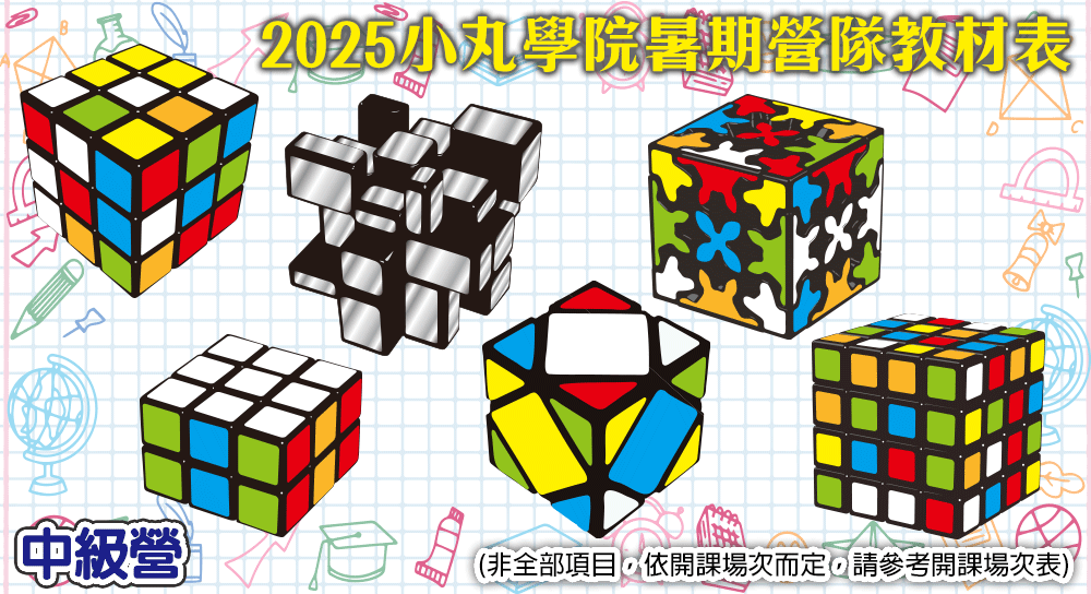 2025小丸學院夏令營 中級營教材
