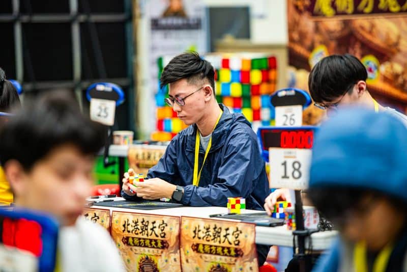 北港朝天宮暨小丸號第18屆魔術方塊大賽
