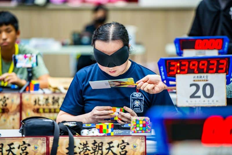 北港朝天宮暨小丸號第18屆魔術方塊大賽